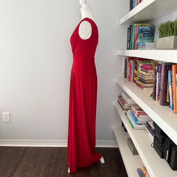 BCBGMAXAZRIA red Kaeya gown goddess XXS NWT - Picture 5 of 13